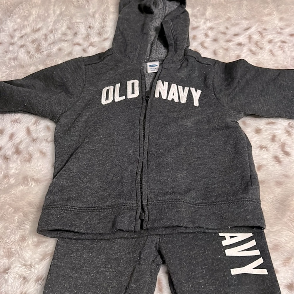 18 month hoodie and sweatpants suit